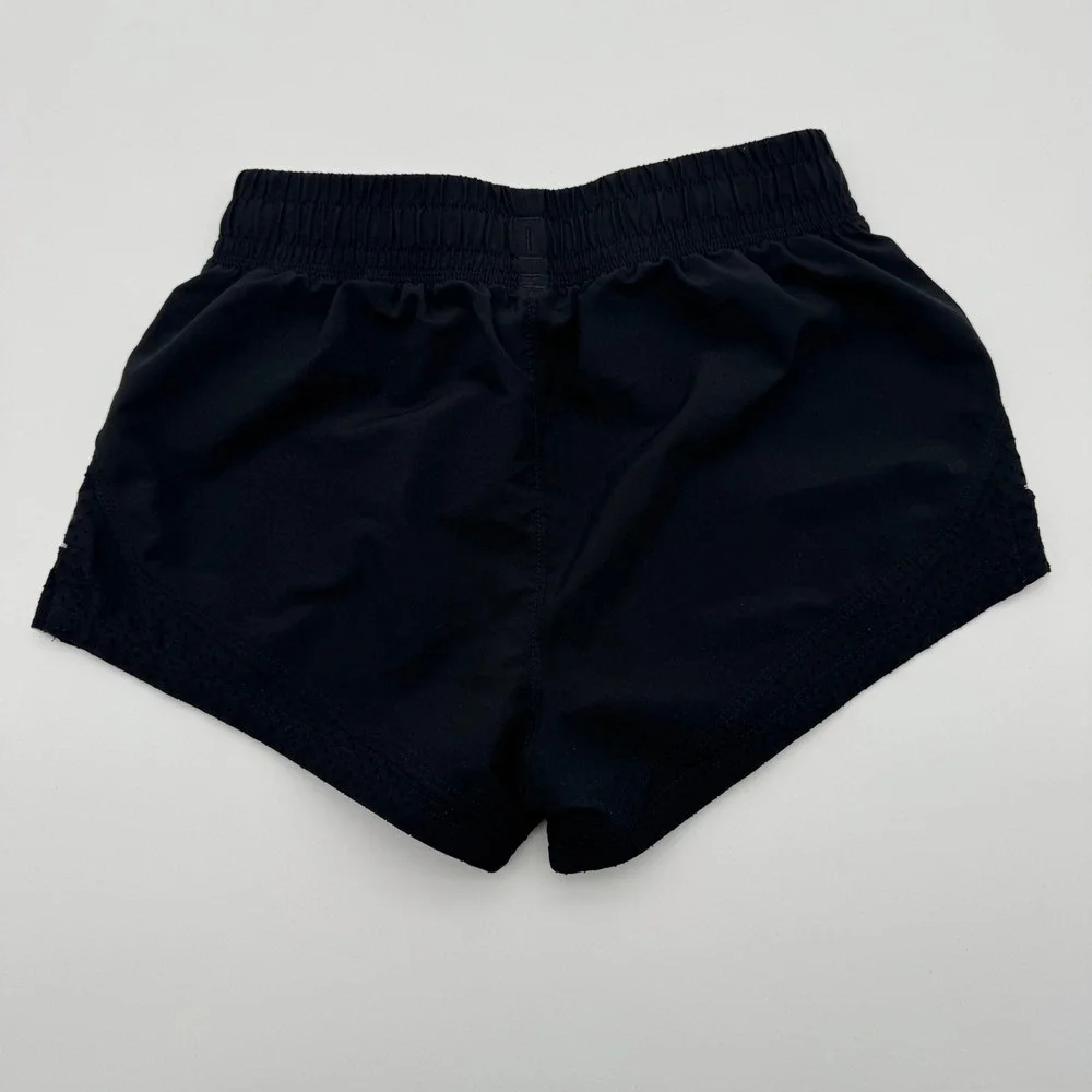 Under Armour Kids Athletic Shorts Black Running Shorts S